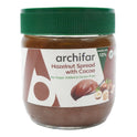 ARCHIFAR HAZELNUT SPREAD WITH COCOA 13% NO SUGAR 400 GM