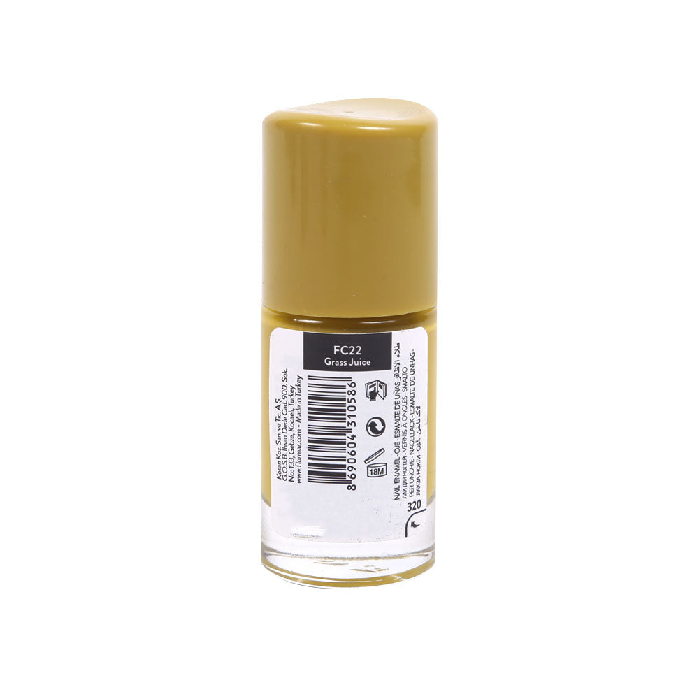 FLORMAR FC22 NAIL ENAMEL GRASS JUICE