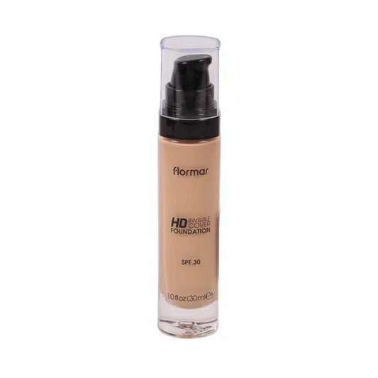 FLORMAR INVISIBLE COVER HD FOUNDATION GOLDEN 90 PC