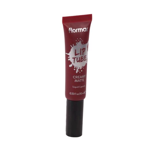 FLORMAR CREAMY MATTE 06 BOLD CARMINE  LIP TUBE 10ML