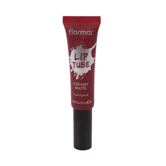 FLORMAR CREAMY MATTE 06 BOLD CARMINE  LIP TUBE 10ML