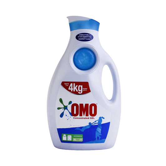 OMO WASHING LIQUID GEL CONCENTRATED 2000 ML