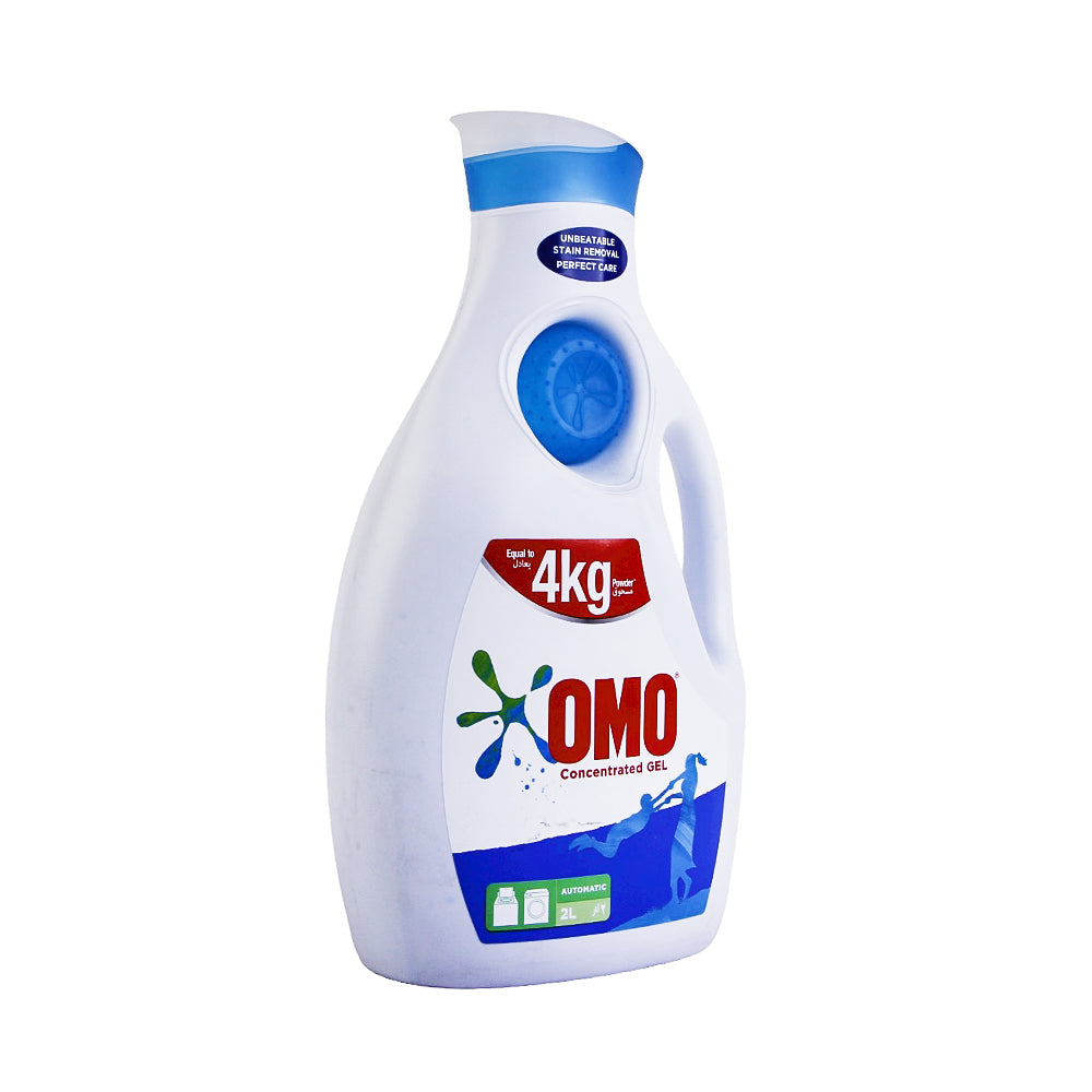 OMO WASHING LIQUID GEL CONCENTRATED 2000 ML