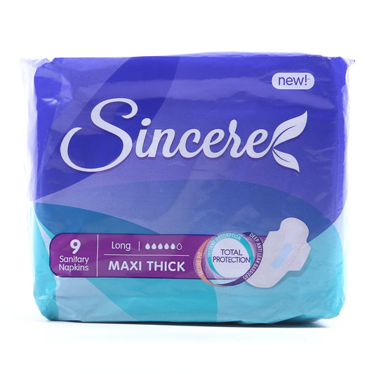 SINCERE PAD MAXI THICK LONG 9 PCS