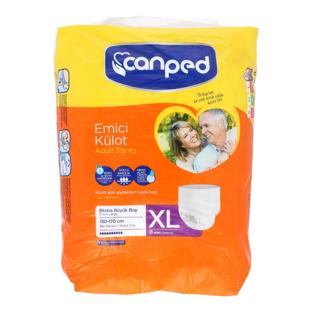 CANPED EMICI KULOT ADULT PANTS DIAPER  XL 8PC