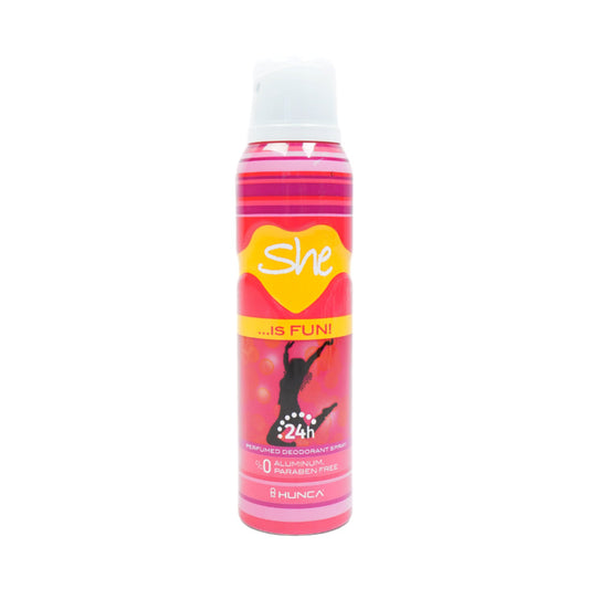 SHE DEODORANT IS FUN 150 ML