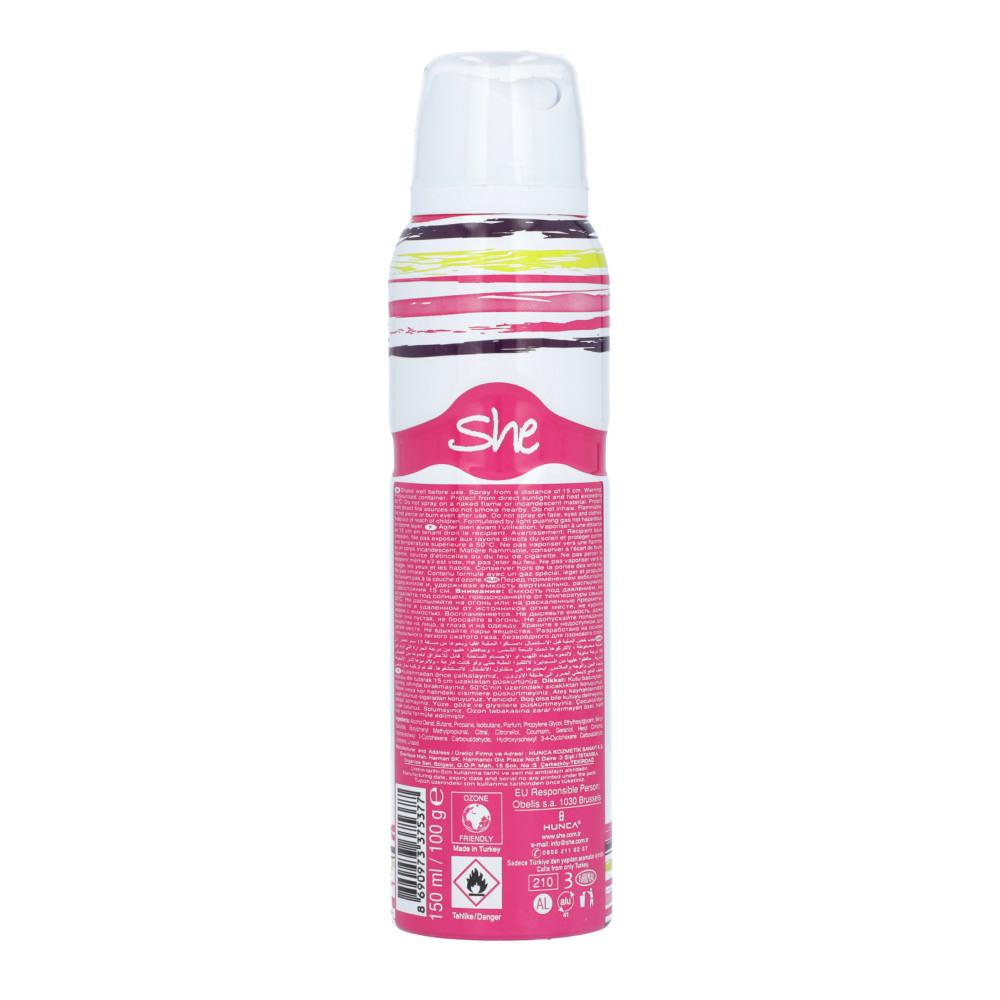 SHE DEODORANT SPRAY PARIS 150 ML BASIC