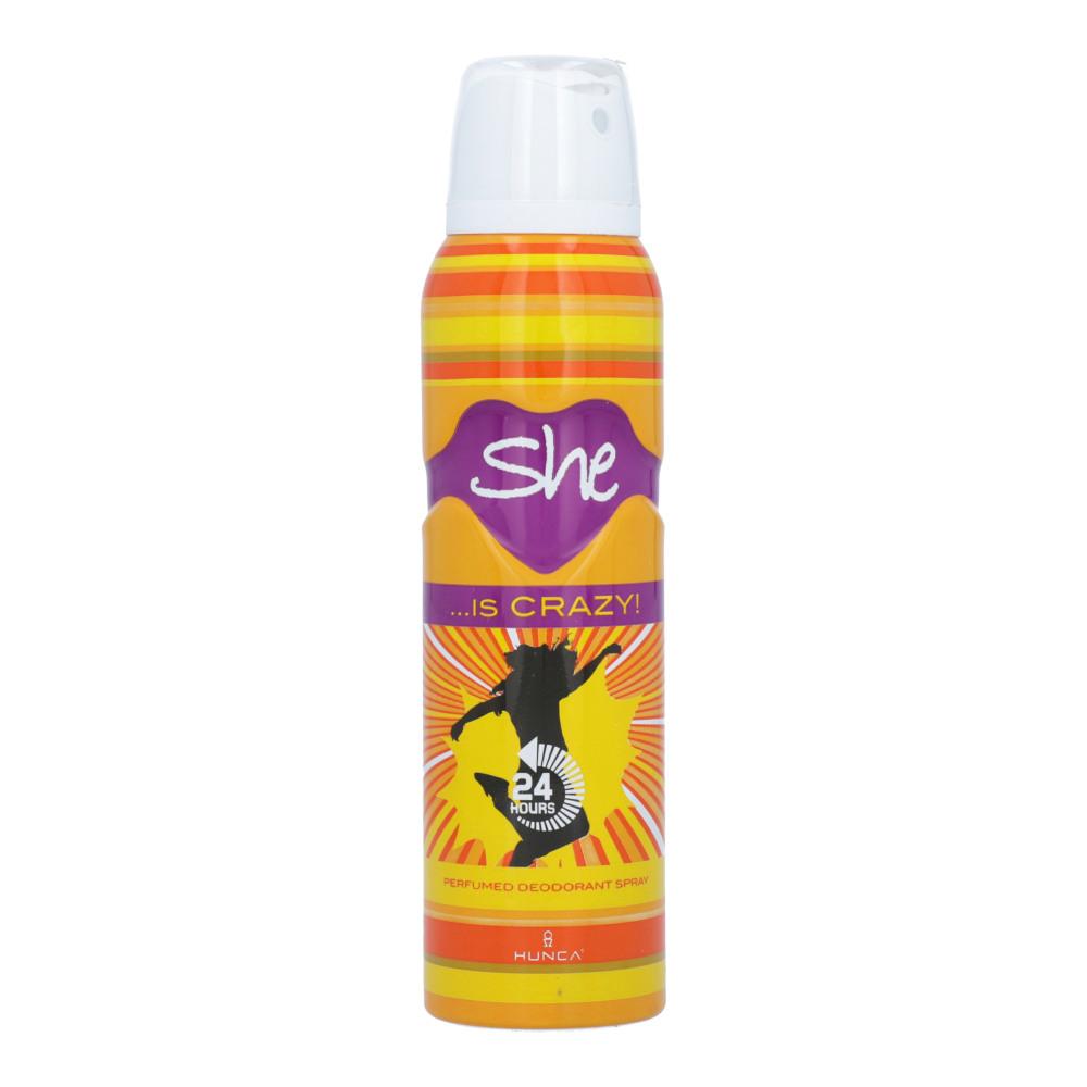 SHE DEODORANT IS CRAZY 150 ML BASIC