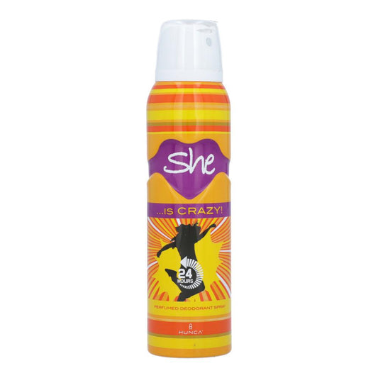 SHE DEODORANT IS CRAZY 150 ML BASIC