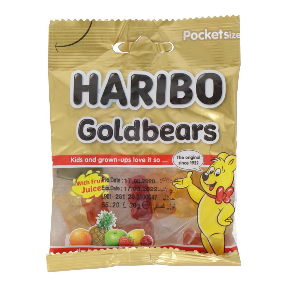 HARIBO STRIPEMIX GOLDBEAR JELLY 30 GM