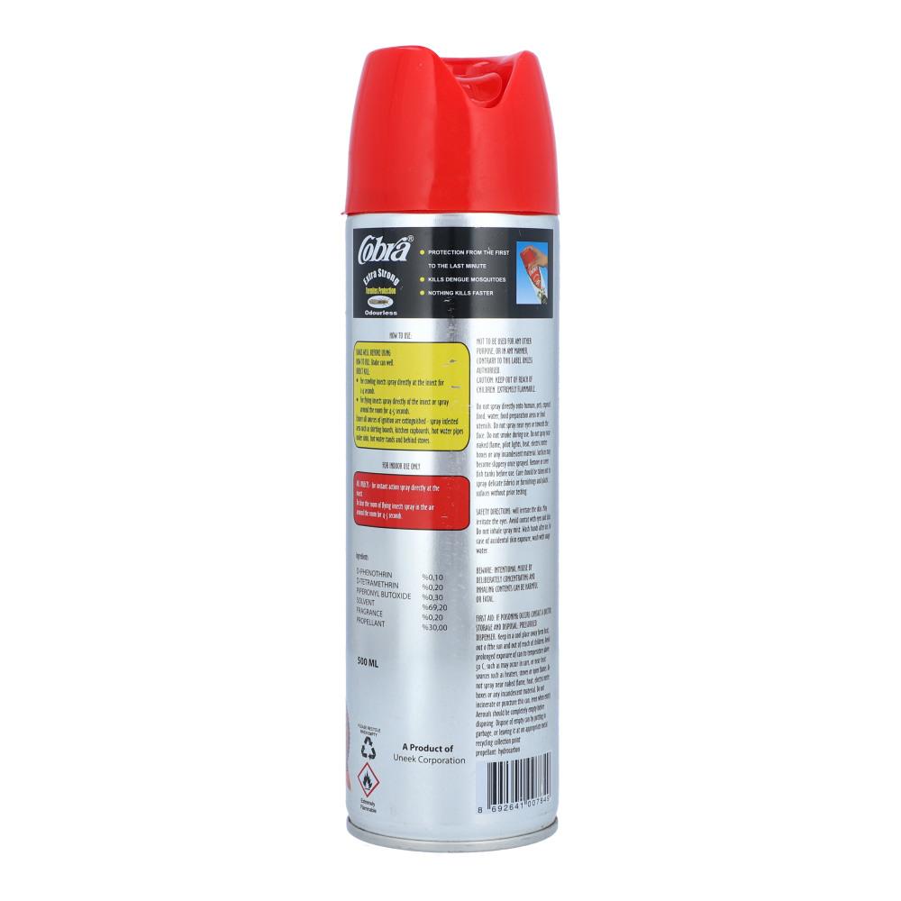 COBRA INSECT KILLER ODOURLESS EXTRA STRONG 500 ML