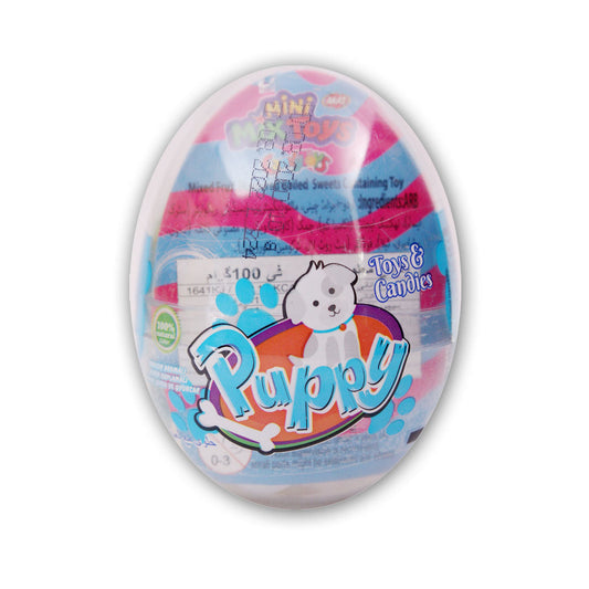 ARAS SURPRISE EGG & CANDY PUPPY 10 GM