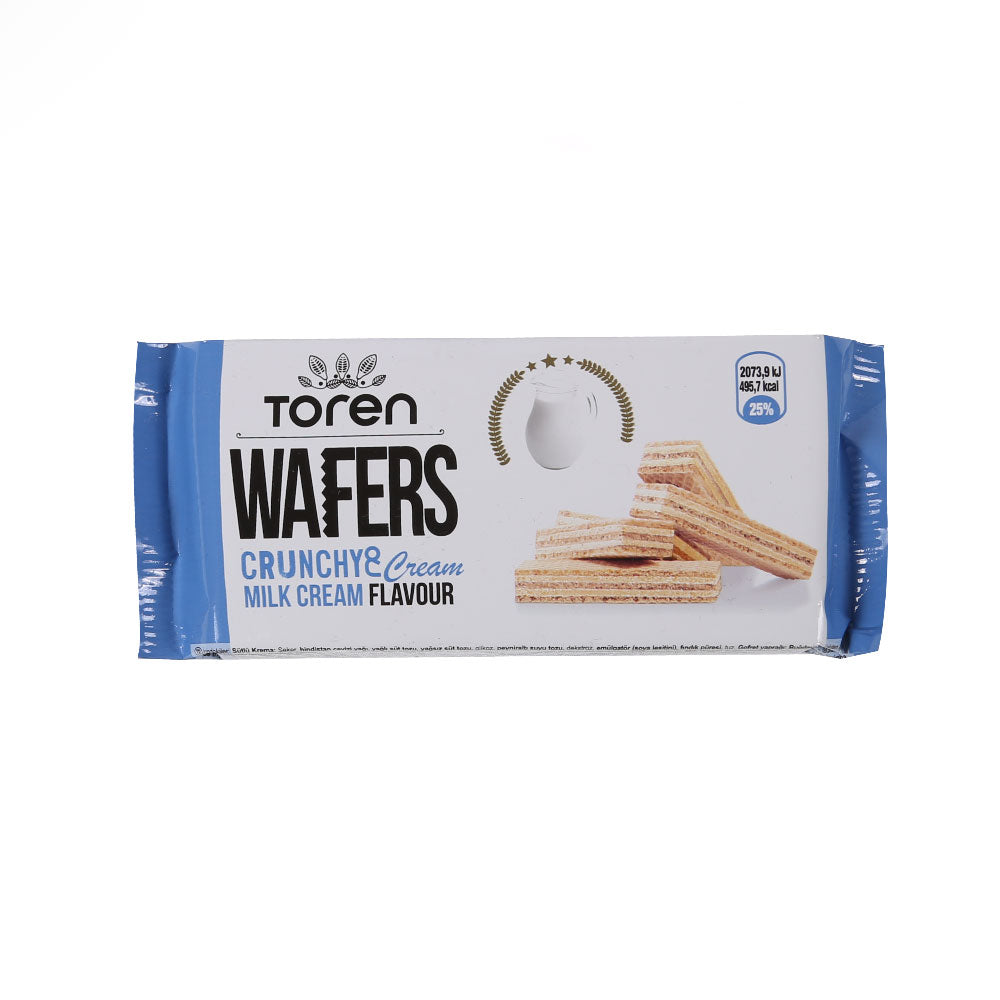 TOREN WAFERS CRUNCHY & CREAM MILK CREAM 55 GM