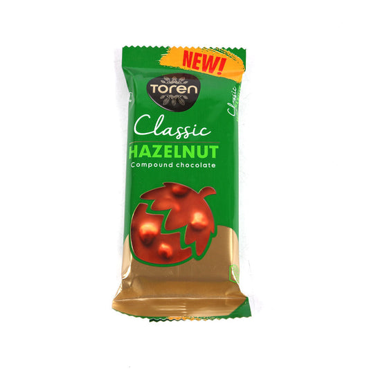 TOREN CLASSIC HAZELNUT COMPOUND CHOCOLATE 52GM