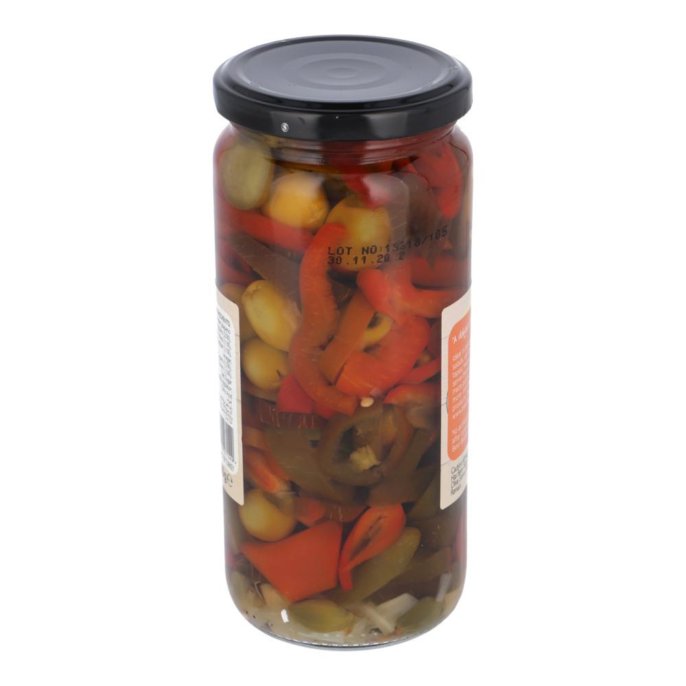 BEST DAY PICKLE JALAPENO & OLIVE SALAD IN BRINE 480 GM