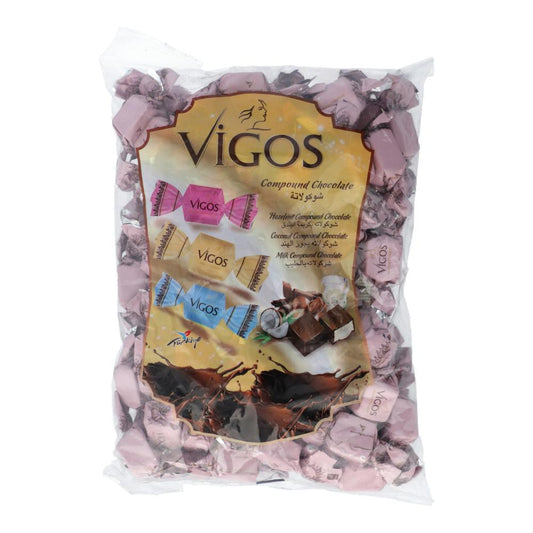 VIGOS CHOCOLATE CANDY HAZELNUT PACK 800 GM