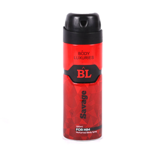 BODY LUXURIES DEODORANT SAVAGE MEN 200 ML