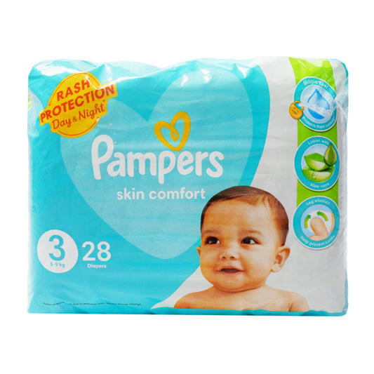 PAMPERS JUMBO PACK MIDI NO-3 5-9KG 28 PCS