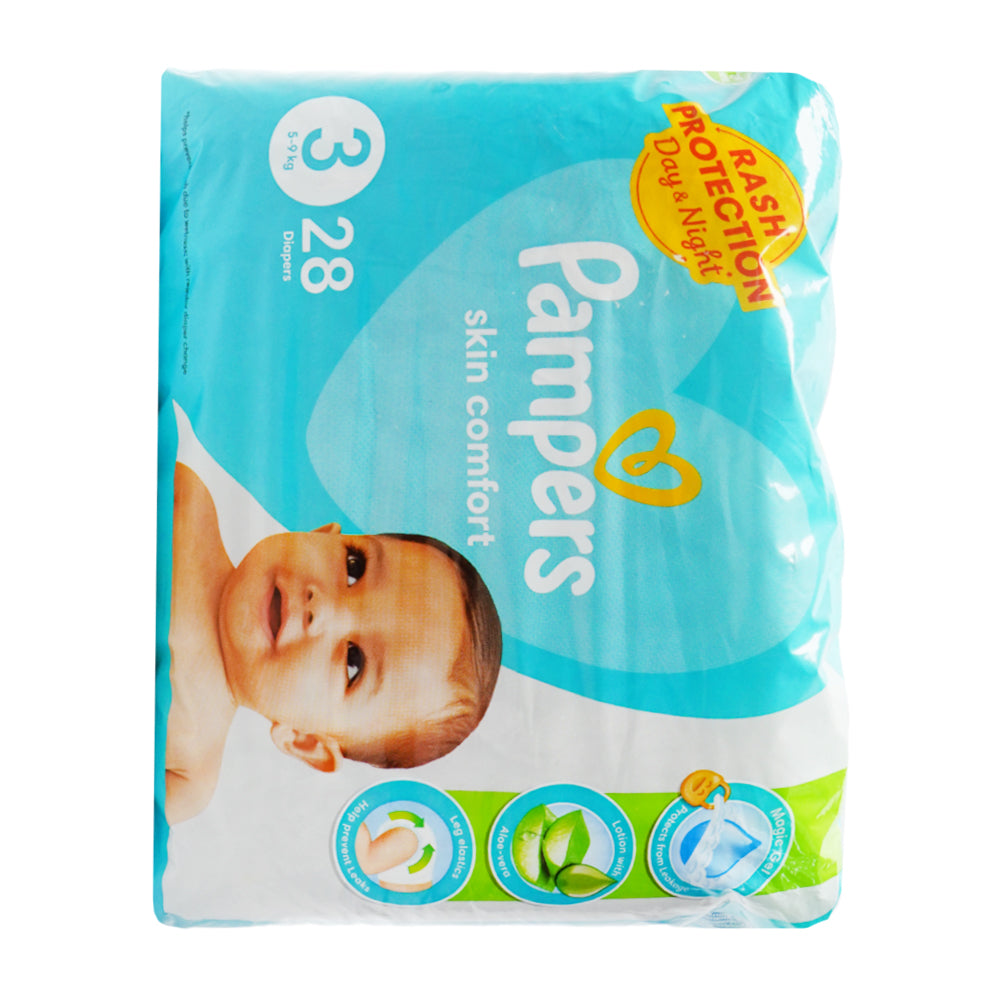 PAMPERS JUMBO PACK MIDI NO-3 5-9KG 28 PCS