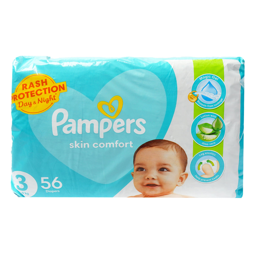 PAMPERS MEGA PACK MIDI NO3 5-9 KG 56PCS