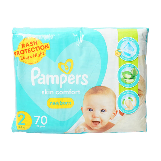 PAMPERS MEGA PACK MINI 2 70 PCS 3-7 KG