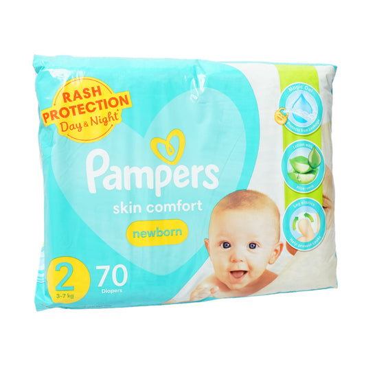 PAMPERS MEGA PACK MINI 2 70 PCS 3-7 KG