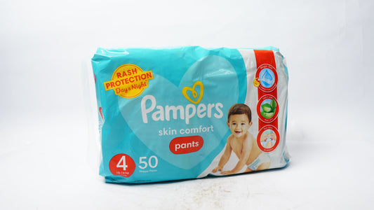 PAMPERS PANTS MEGA PACK MAXI 4 50PCS 10-14 KG