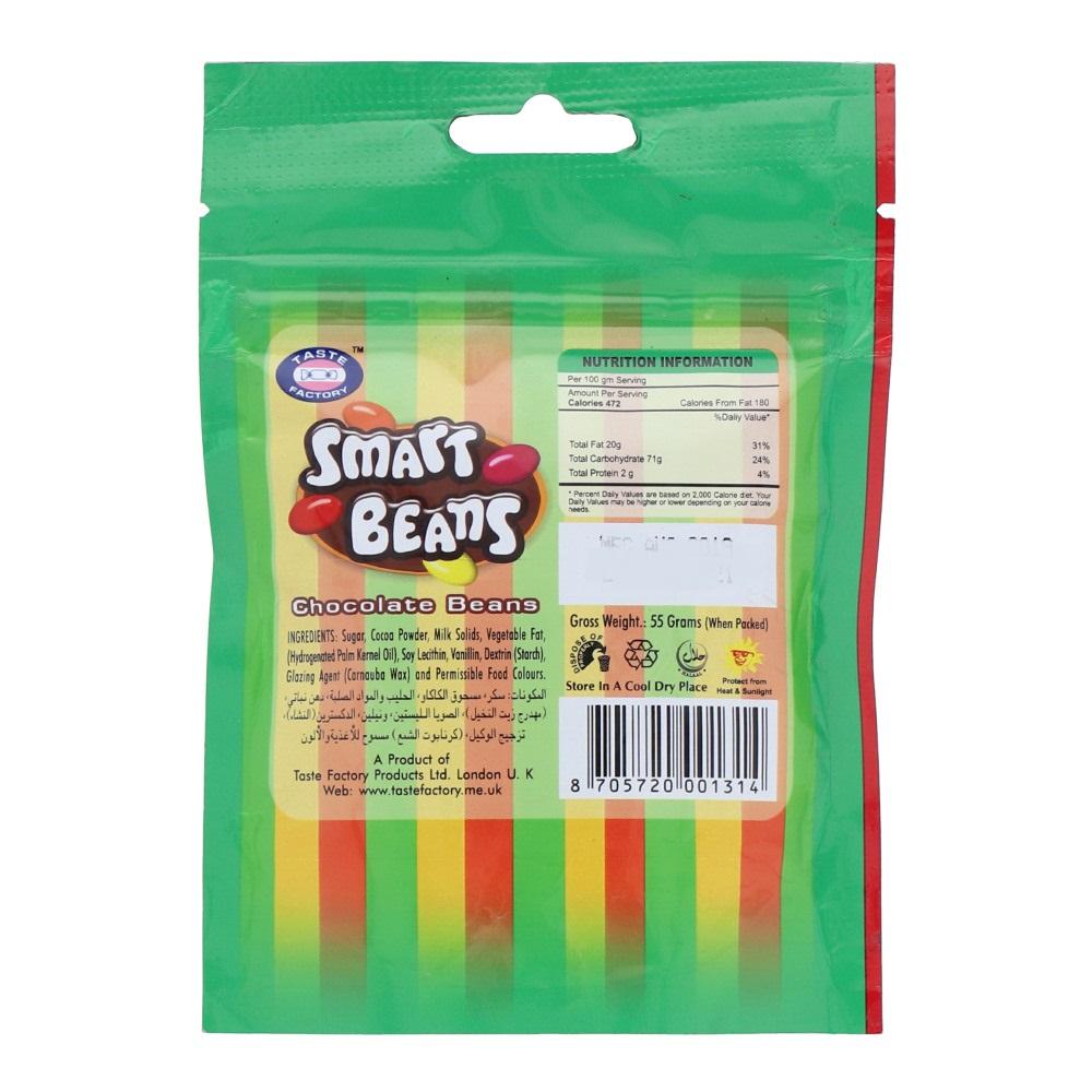 SMART BEANS CHOCOLATE BEANS 55GM