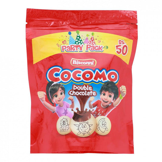 BISCONNI COCOMO CHOCOLATE FILLED BISCUIT PARTY PACK 90 GM