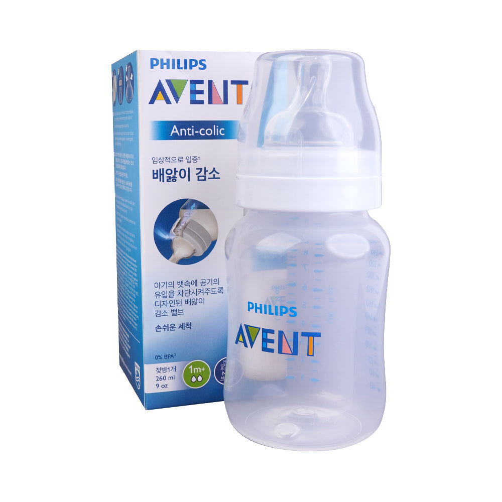 PHILIPS AVENT BABY FEEDING BOTTLE ANTI-COLIC 260 ML SCF813