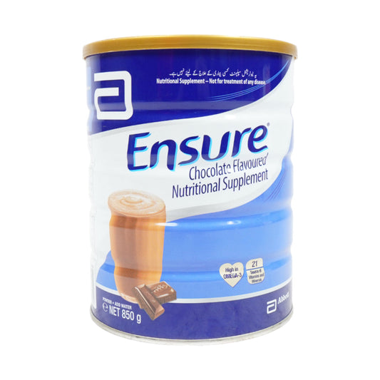 ENSURE MILK POWDER CHOCOLATE 850 GM