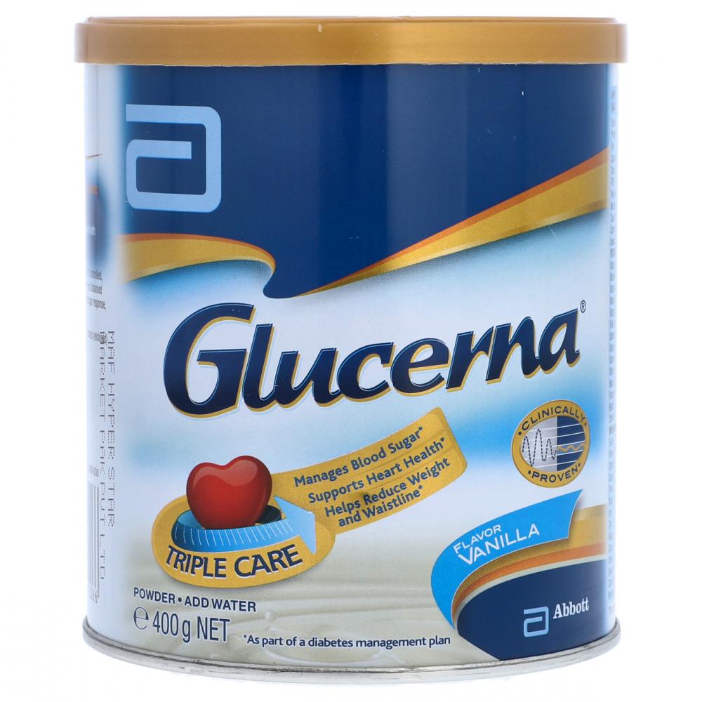 GLUCERNA MILK POWDER VANILLA 400 GM