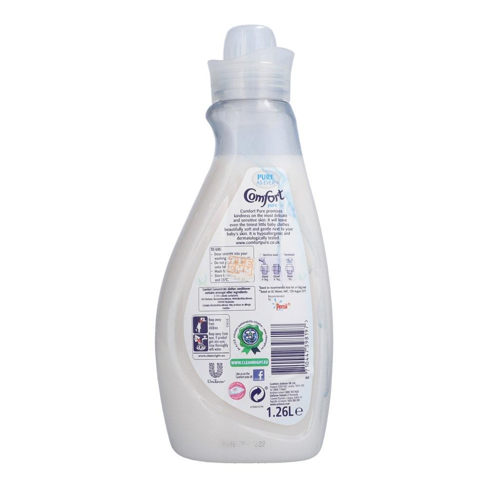 COMFORT FABRIC SOFTNER PURE 1.26 LTR