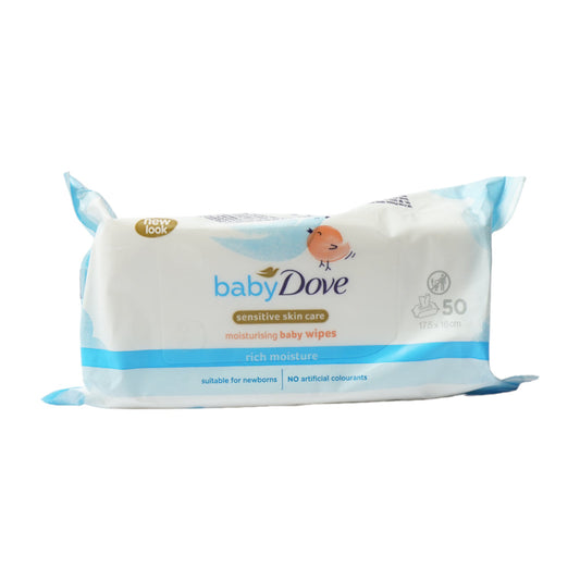 DOVE BABY WIPES RICH MOISTURE 50S