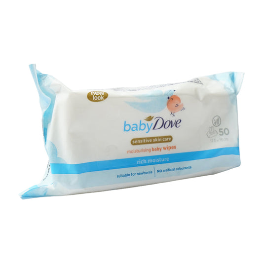 DOVE BABY WIPES RICH MOISTURE 50S