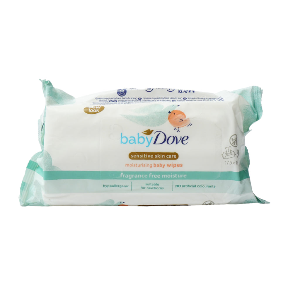 DOVE BABY WIPES SENSITIVE MOISTURE 50S