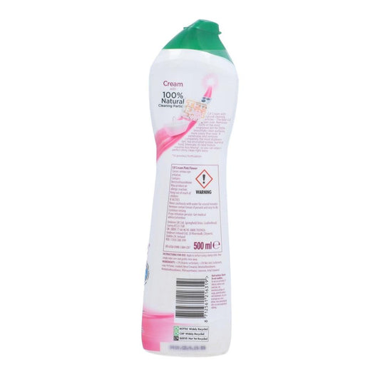 CIF CLEANER CREAM WITH MICRO CRYSTALS PINK FLOWER 500 ML