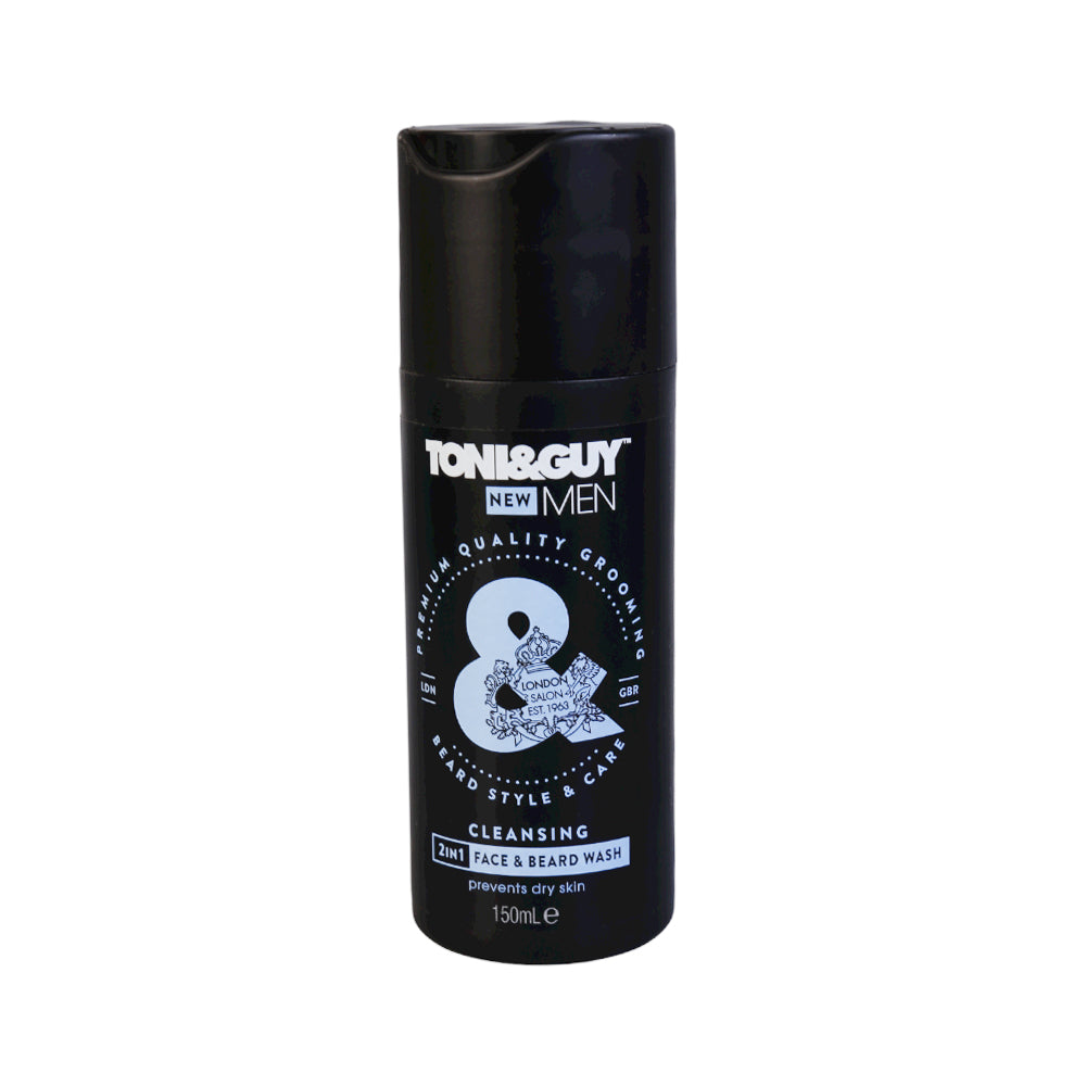 TONI & GUY FACE & BEARD WASH CLEANSING 2IN1 150 ML