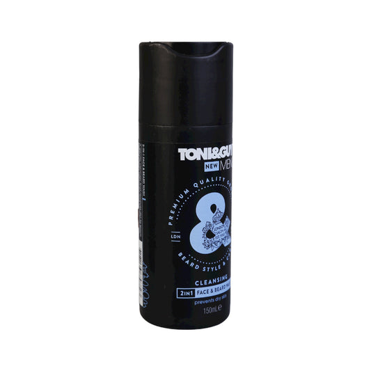 TONI & GUY FACE & BEARD WASH CLEANSING 2IN1 150 ML