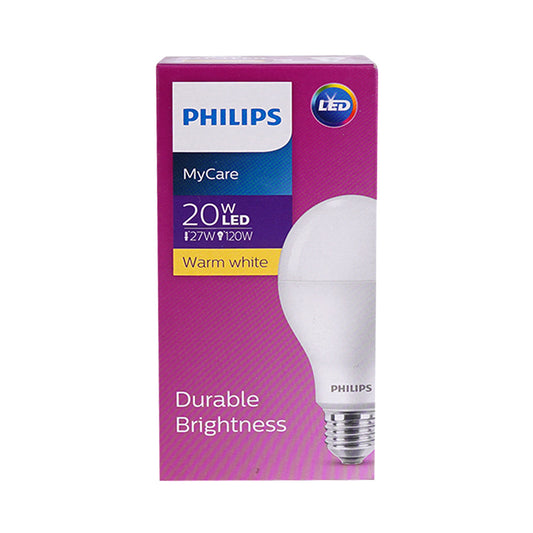 PHILIPS LED BULB 20W E27 3000K 230V A67 1CT/6 APR WARM WHITE