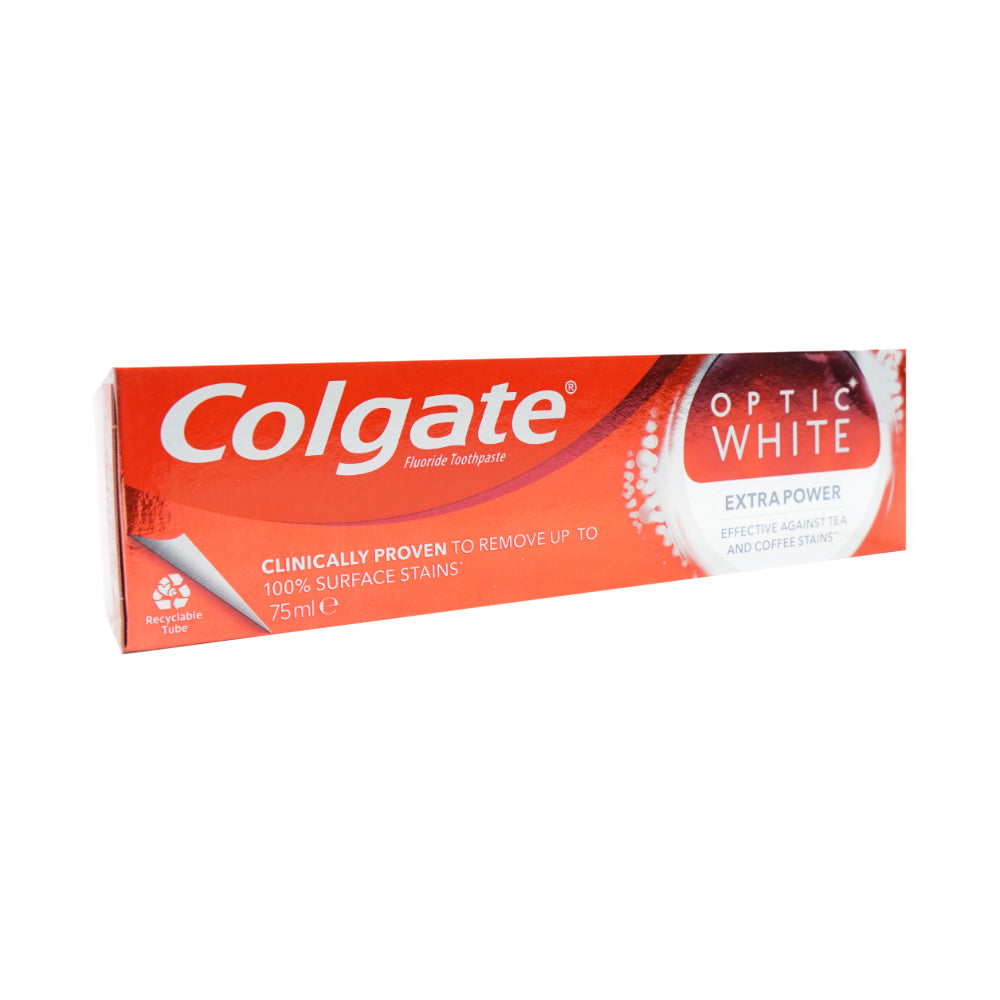 COLGATE TOOTH PASTE OPTICAL WHITE EXTRA POWER 75 ML