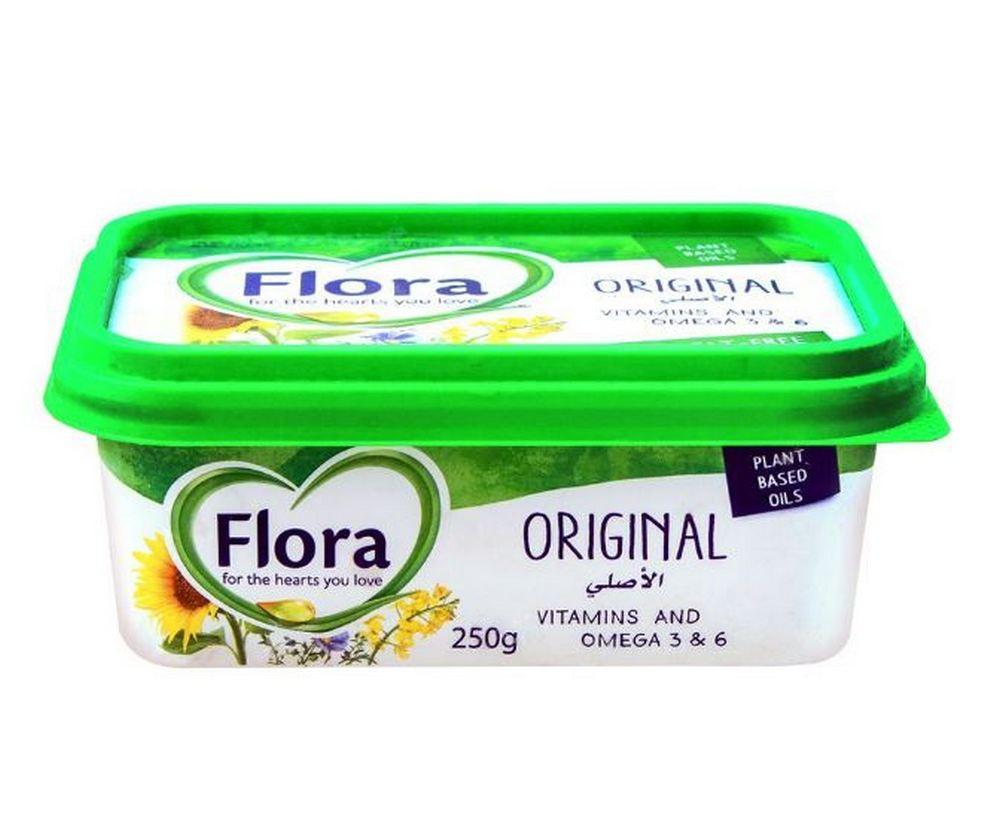 FLORA ORIGINAL MARGARINE 250 GM