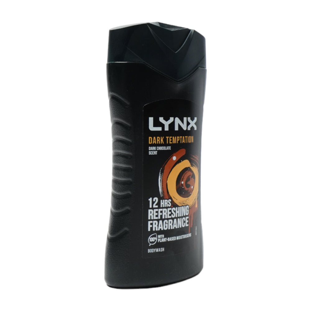 LYNX SHOWER GEL DARK TEMPTATION 12 HRS FRAGRANCE 225 ML