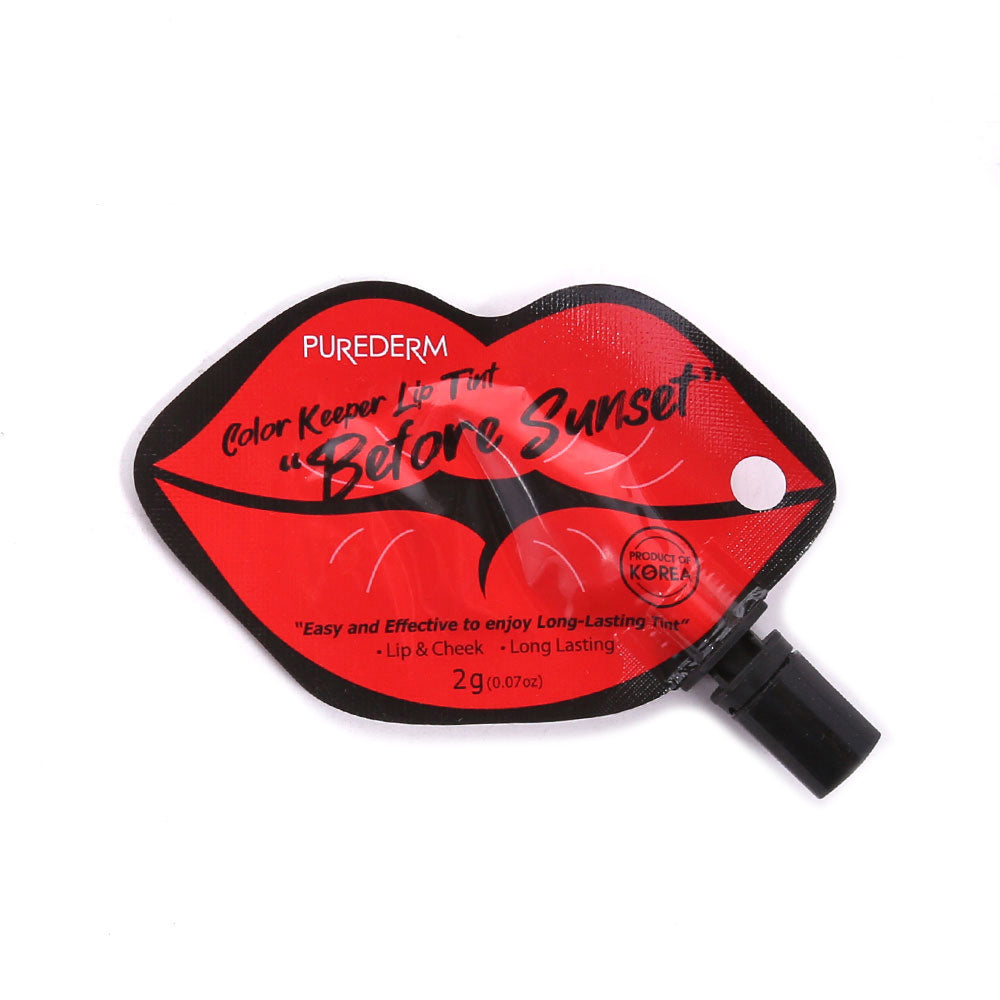 PUREDERM COLOR KEEPER LIP TINT BEFORE SUNSET ADS570