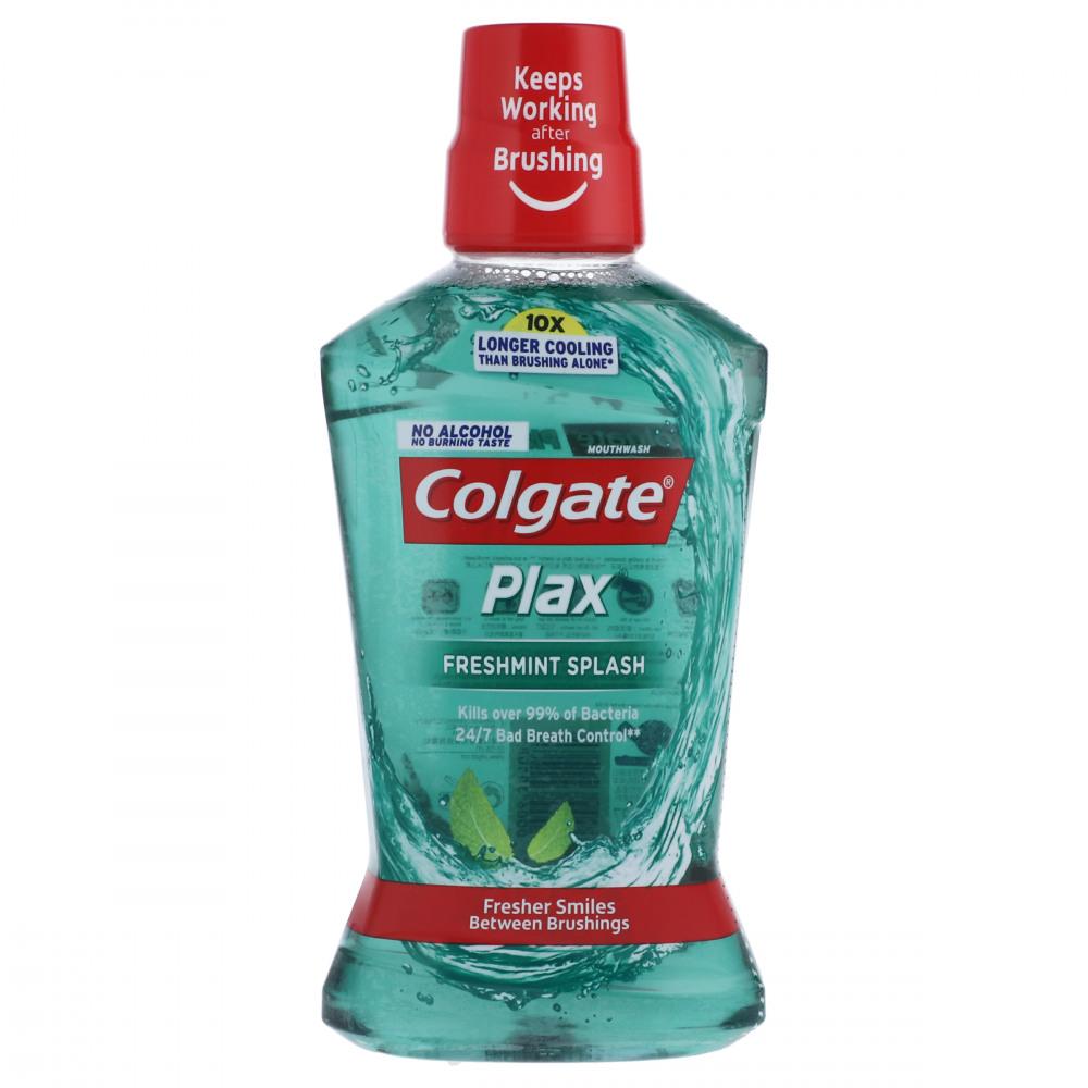 COLGATE PLAX MOUTH WASH FRESHMINT SPLASH 500 ML