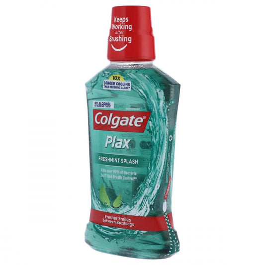 COLGATE PLAX MOUTH WASH FRESHMINT SPLASH 500 ML