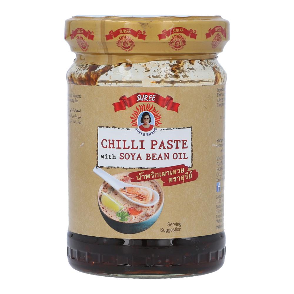 SUREE PASTE CHILLI WITH SOYA BEAN OIL