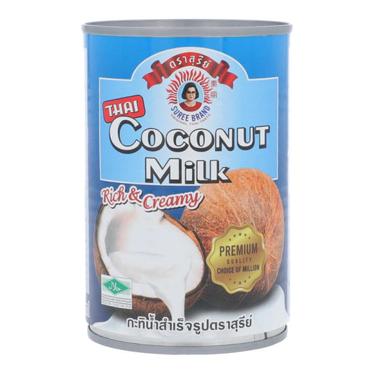 SUREE THAI COCONUT MILK RICH AND CREAMY TIN 400 ML