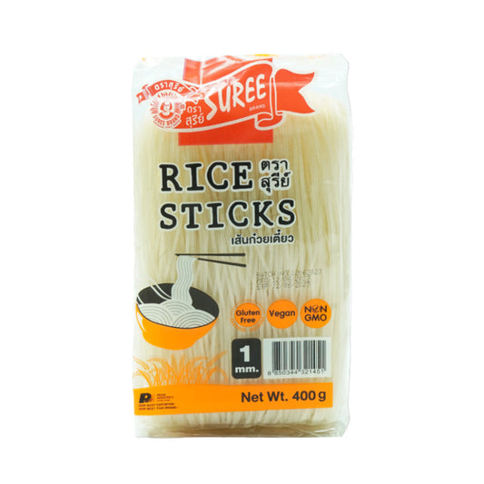 SUREE RICE STICK NODDLES 1MM 400 GM