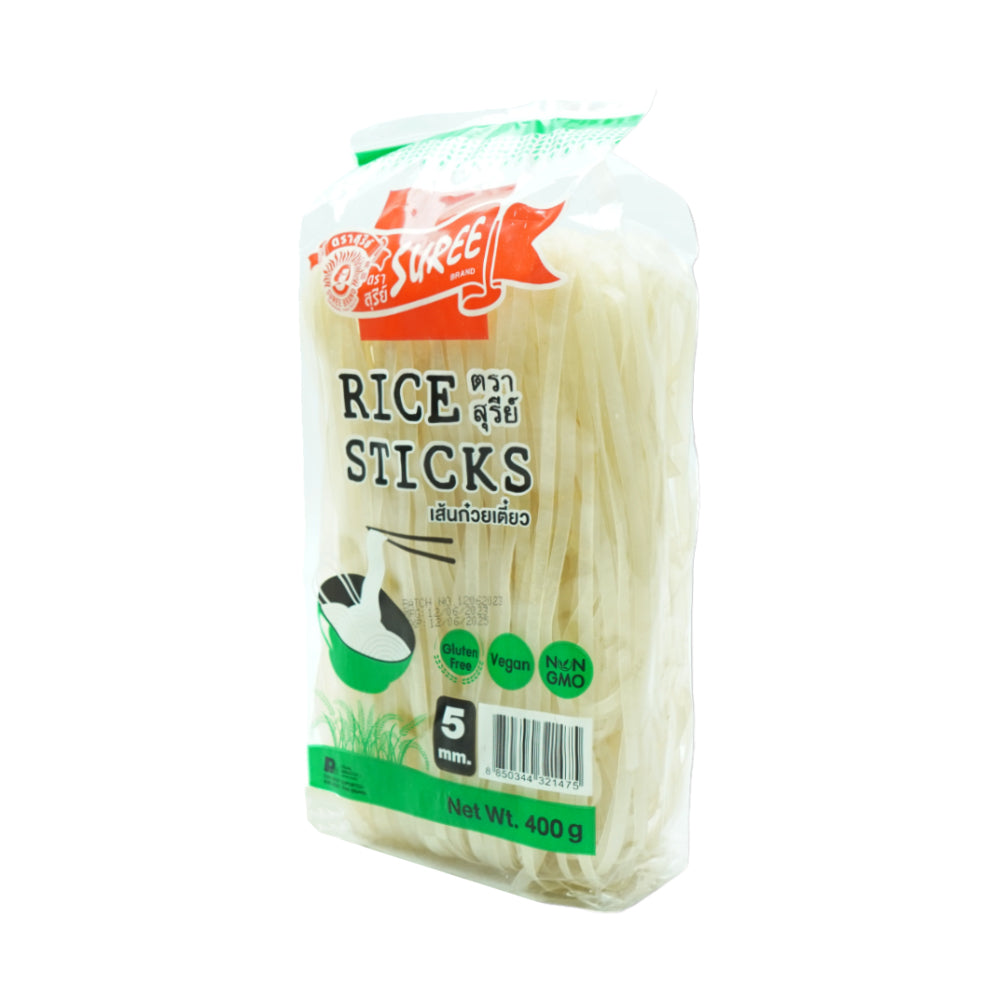 SUREE RICE STICK NODDLES 5MM 400 GM